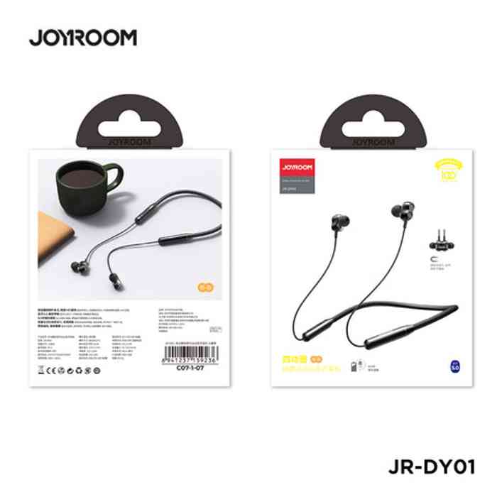 joyroom JR-DY01 Magnetic Neck Sports Bluetooth Headphones